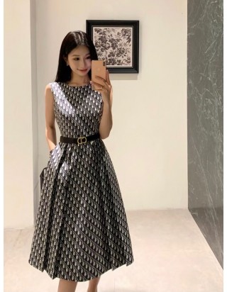 디올 오블리크 원피스