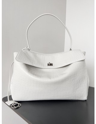 발렌시아가 여성 토트백 로데오 라지 핸드백