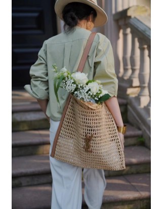 생로랑 라피아 마크라메 옥살리스