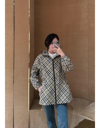 버버리 체크 재킷