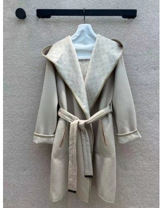 루이비통 후디드 랩 코트