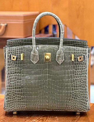 에르메스 버킨25 악어