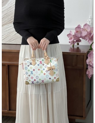 루이비통 X TM 스피디 반둘리에 25