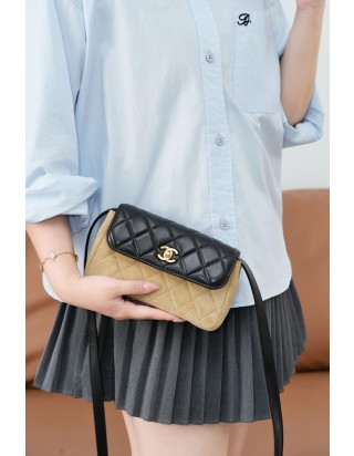 샤넬 25A 스웨이드 플랩백