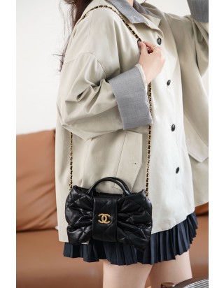 샤넬 리본 미니 보우 백