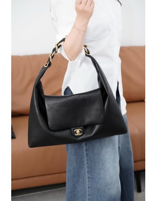 샤넬 히피 호보 백 라지