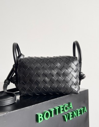 보테가 베네타 탑 핸들 루프 백 스몰
