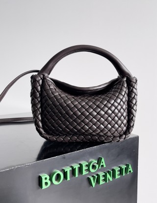 보테가 베네타 스몰 코블 탑 핸들 백