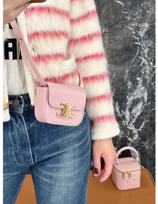 셀린느 미니 클로드 트리웅페 캔버스 백