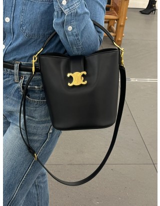 셀린느 루이즈 버킷 숄더 백 미디움