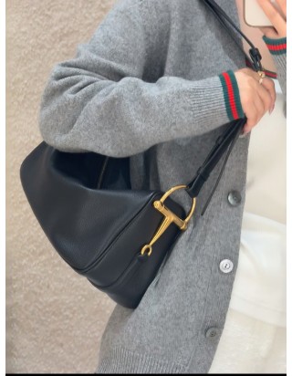 구찌 하프 홀스빗 미디움 숄더 백