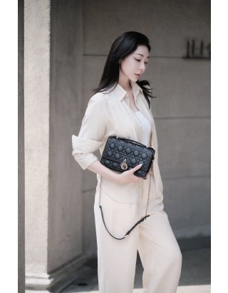 마이 디올 탑 핸들백