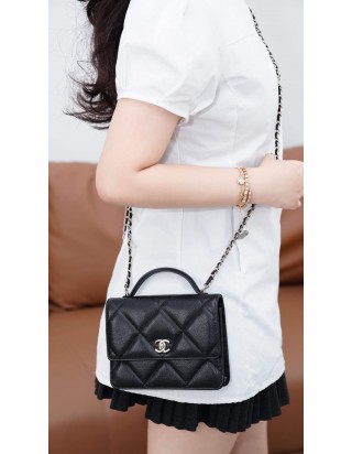 샤넬 탑핸들 WOC 백팩