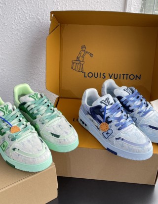 루이비통 트레이너 스니커즈