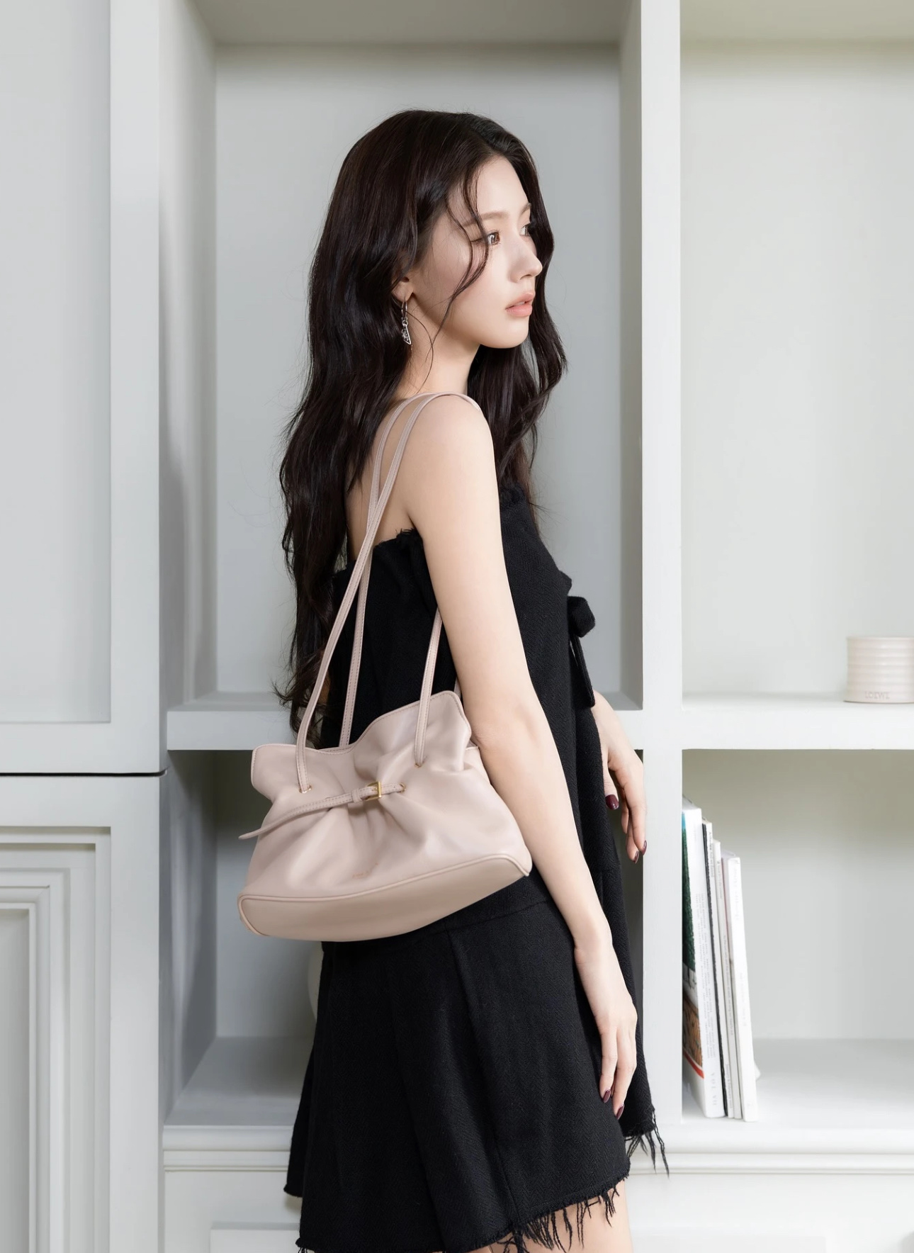 프라다 다다 스몰 나파 가죽 핸드백